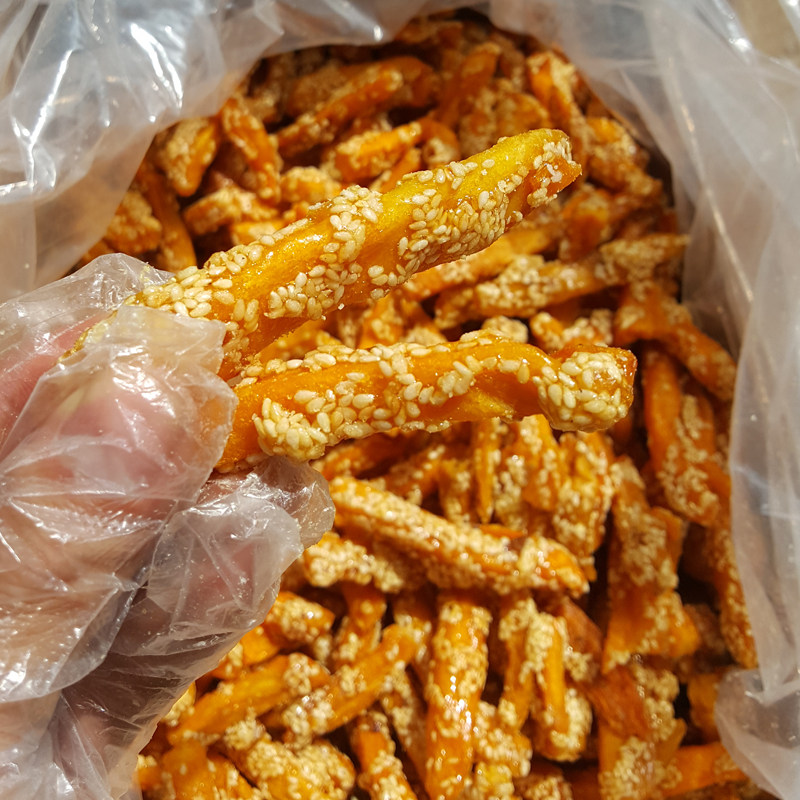 香酥脆拔丝山地零食番薯条带的地瓜 老巷门食品薯类制品