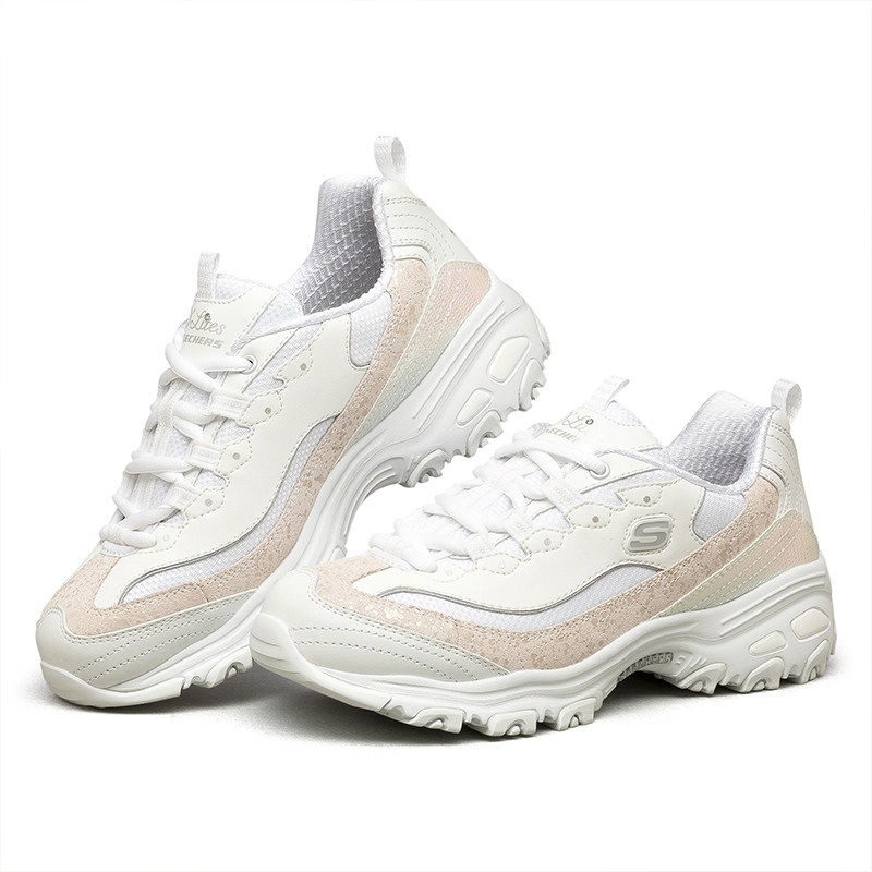 skechers春季新款休闲运动老爹女鞋 skechers美宁板鞋/休闲鞋