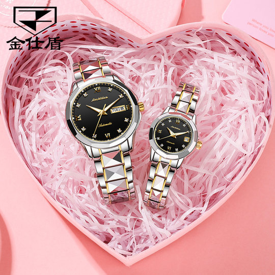 Пара механических часов для пары, сертифицированных швейцарским брендом