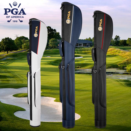 美国PGA 便携高尔夫球包枪包 男女轻便球杆包旅行迷你小球袋6-7支 - 图0