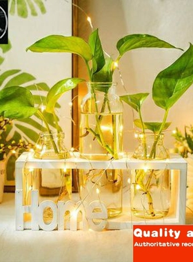 -desktop decorations gl vase nordic creative dining table