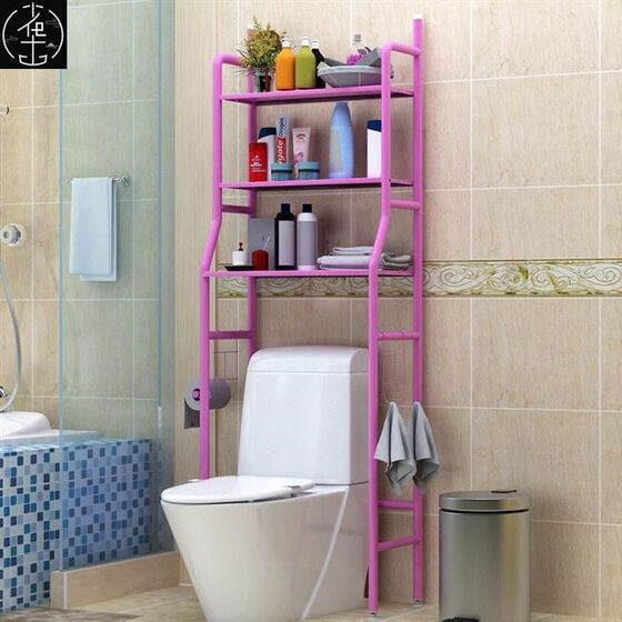 Corner stand bathroom bathroom toilet shelf floor washroom