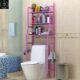 Corner stand bathroom bathroom toilet shelf floor washroom