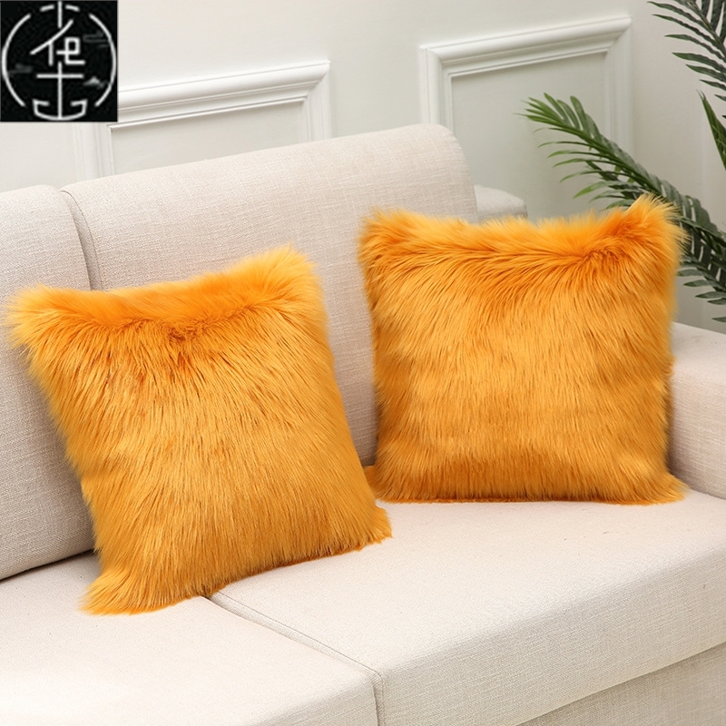 Plus pillowcase sofa cusion cover long air pillow case-图2