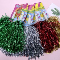 Cheerleader Flowers Playground Handle Gala for Primary School Activities Games Square Dancing Hand Flowers