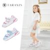 Terranis children's shoes girls summer sandals little girls non-slip soft bottom sports sandals baby princess beach shoes