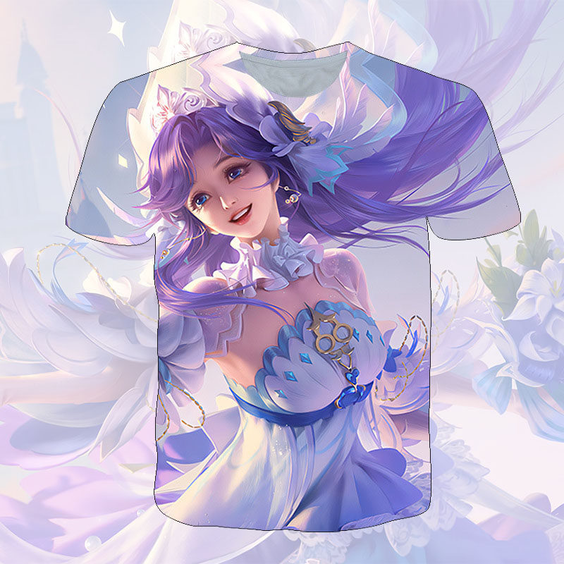 王者荣耀衣服王者荣耀衣服男短袖T恤地狱火至尊宝鲁班马超神威镜曜铠学生衣服