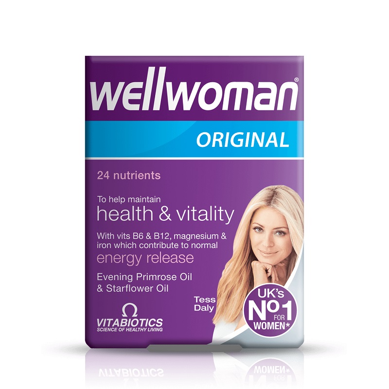 Vitabiotics保健品海外旗vitabiotics多维片复合维生素 女性矿物质片维生素b族月见草胶囊1