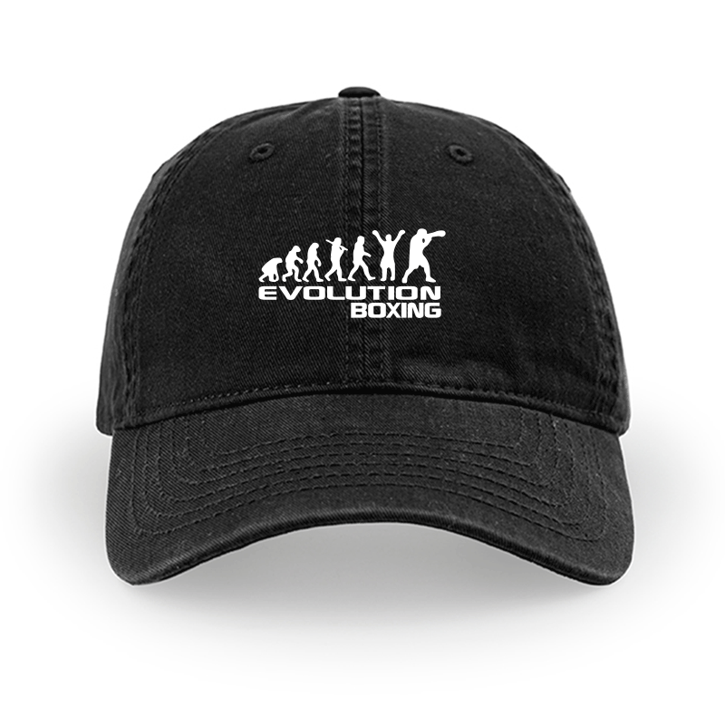 拳击爱好者 evolution boxing 进化论拳击 帽子棒球帽男女棉 - 图0