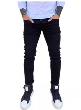 长裤秋季2024秋季新款欧美牛仔裤