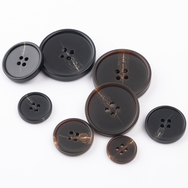 新款纽扣扣子高档哑光圆形西服毛衣外套男女风衣黑色树脂百搭纽扣,淘宝优惠券,粉丝福利购,淘宝优惠卷