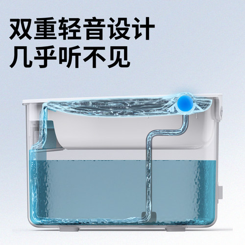 uah有哈宠物无线饮水机猫咪自动喝水机流动循环感应不插电饮水器 - 图3
