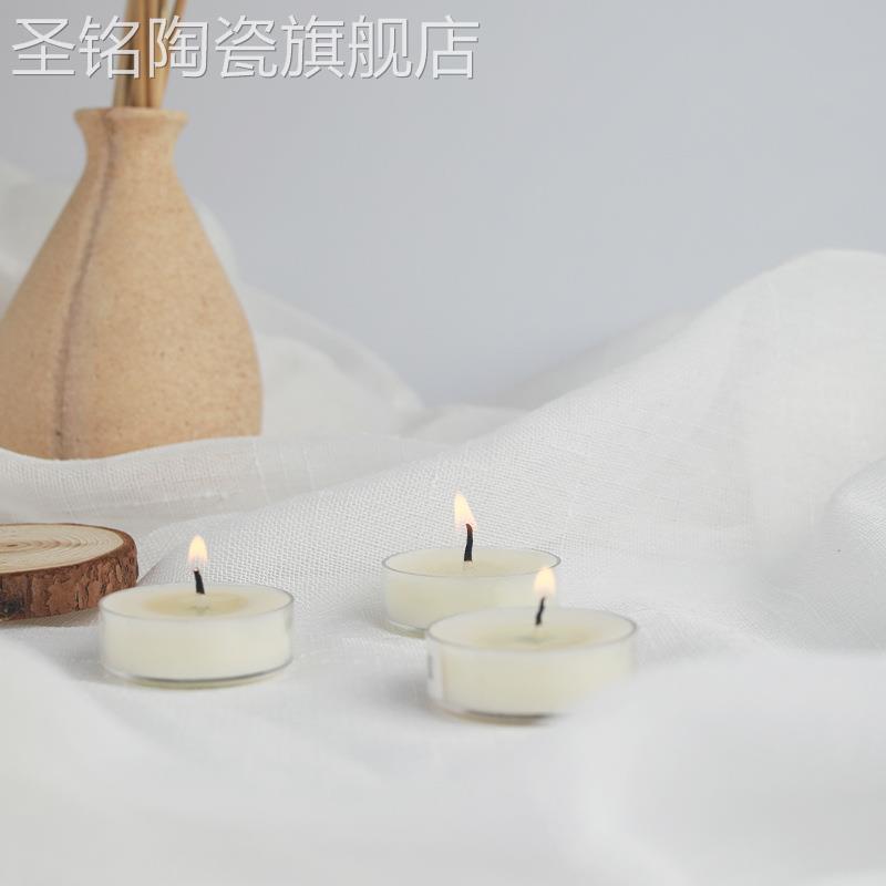 Romantictimes香薰蜡烛试用装无烟茶蜡煮茶香薰小蜡烛酒店KTV摆件 - 图0