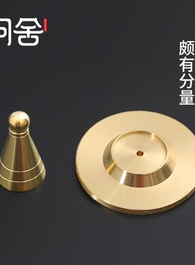 香篆模具套装锥香模手工纯黄铜制香工具香粉塔香炉香具香道用品