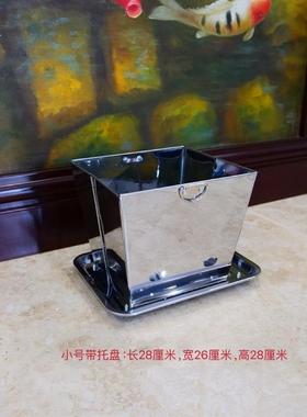 可折叠不锈钢烧金桶烧宝桶烧纸桶家用元宝炉加大号焚烧桶烧元宝桶