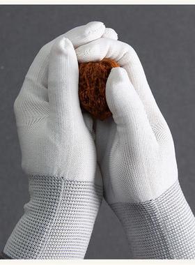 文玩盘珠纳米手套棉质抛光包浆通用盘星月菩提盘小叶紫檀手串专用