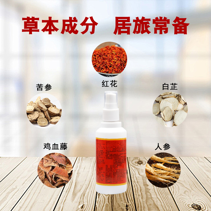 【买3送1】豫仁龙堂七十九味正骨水 颈肩腰腿皮肤抑菌 60ML - 图1