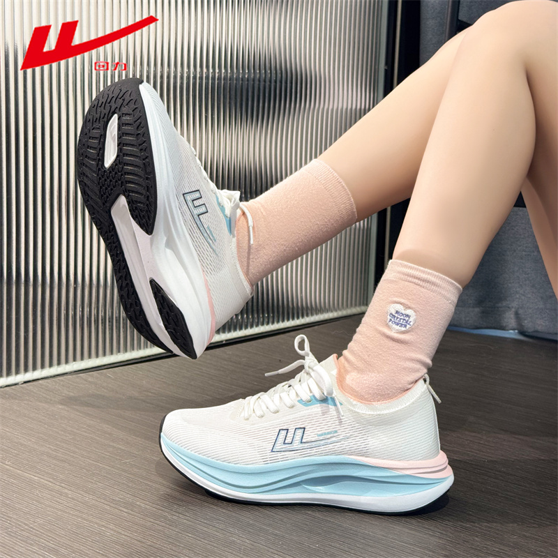 Warrior/回力女鞋2025新款秋季厚底百搭运动鞋时尚休闲网面健步鞋 - 图3