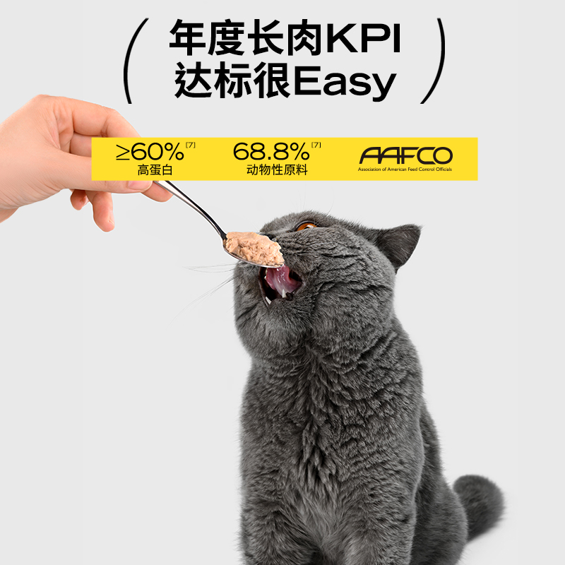 高爷家全价猫主食餐盒成猫幼猫猫粮湿粮营养猫罐头非零食40g*6/盒 - 图2