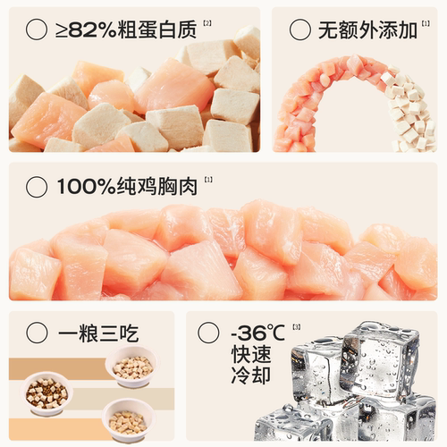 高爷家猫冻干零食幼猫成猫营养冻干鸡肉猫咪零食50克 - 图0