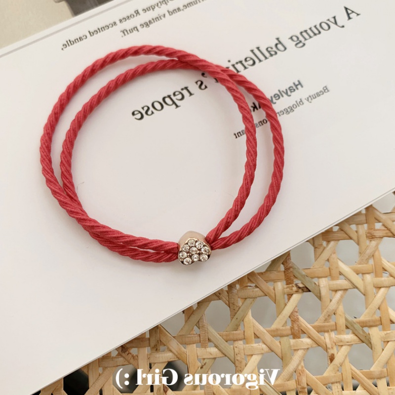 抖音新款跑量特惠~甜美bling皮筋 傲彩发饰