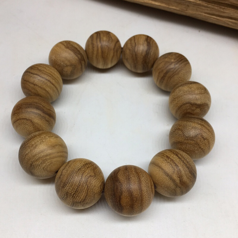 抖音同款巴布亚奶沉香手串男女手链 傲彩佛珠/念珠