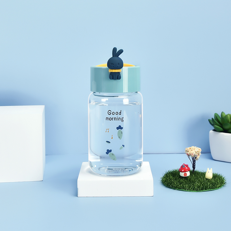 玻璃水杯女生便携可爱胖胖杯牛奶豆浆小杯子耐高温高颜值2025新款 - 图2