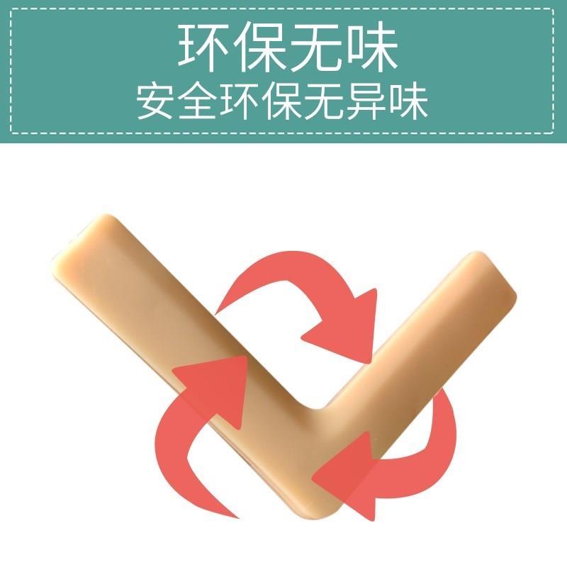 书桌防碰头神器电视柜防撞护角超薄钢化玻璃门柜子转角桌子边角贴 - 图1