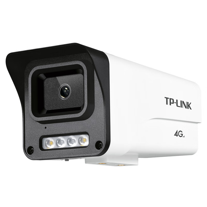 TP-LINK 4G版全网通监控摄像头400万全彩警戒远程手机监控器高清室外防水家用可插手机卡摄像机 IPC544E-A4GY - 图0