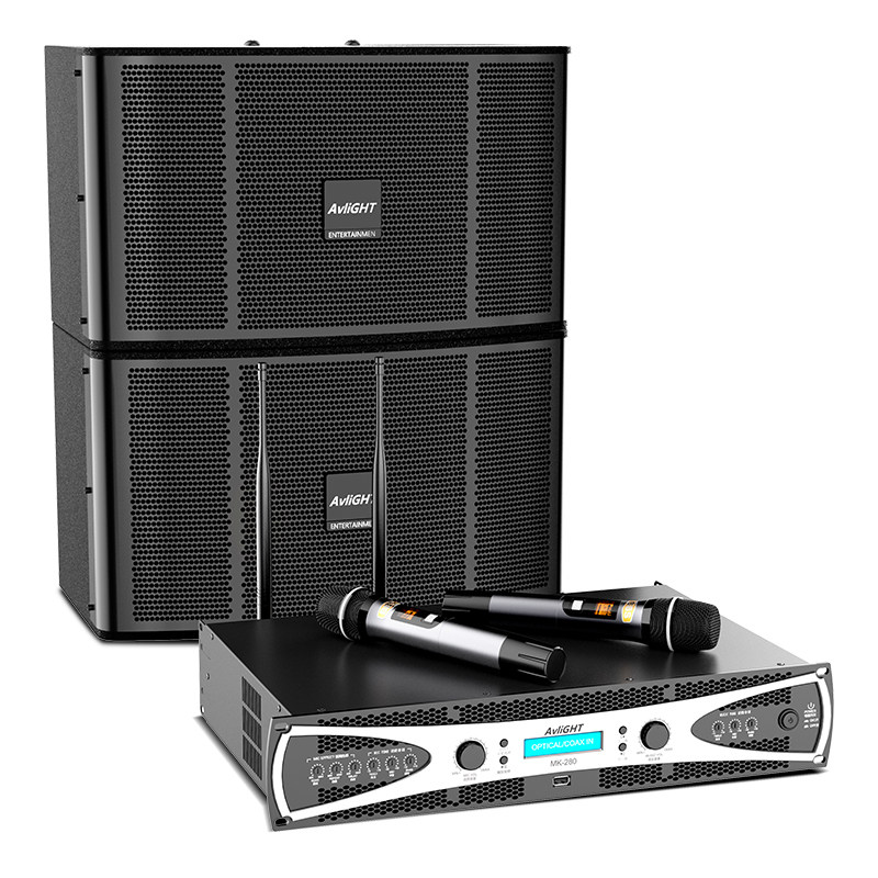 爱浪mk260家庭ktv套装k歌点歌机 爱浪山水国际KTV/卡拉OK音箱