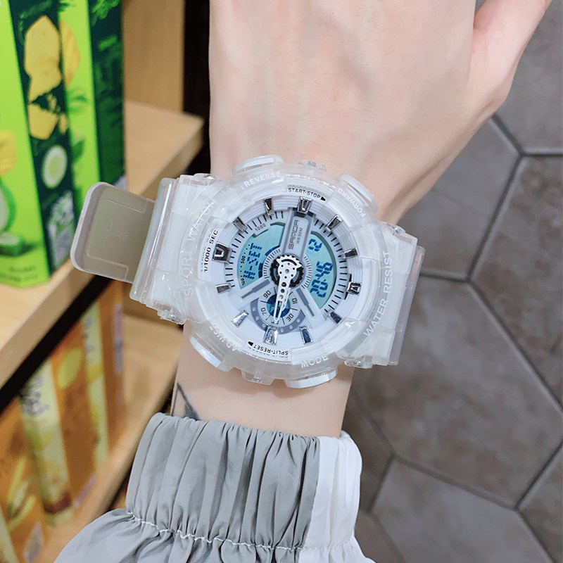 女ins风情侣十大气质电子表独角兽 范美国产腕表