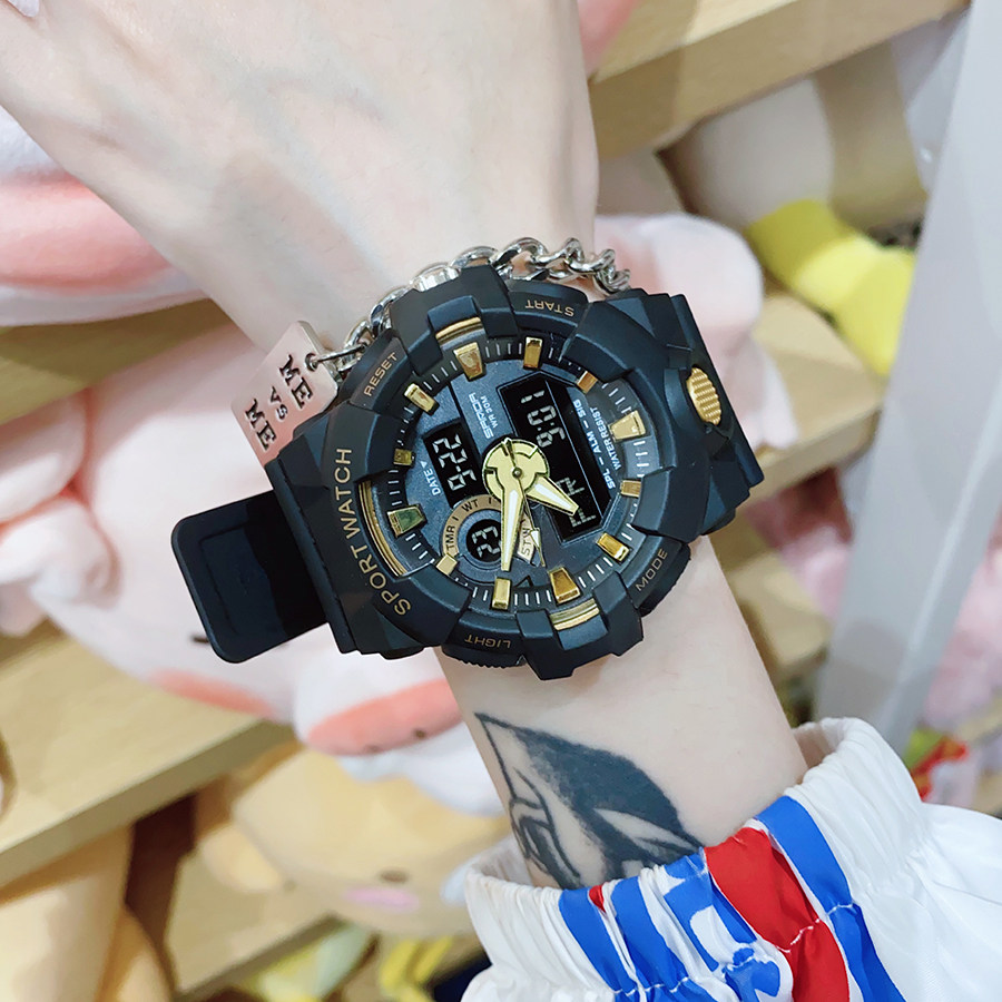 初中学生男士黑科技ins超火电子表 范美国产腕表