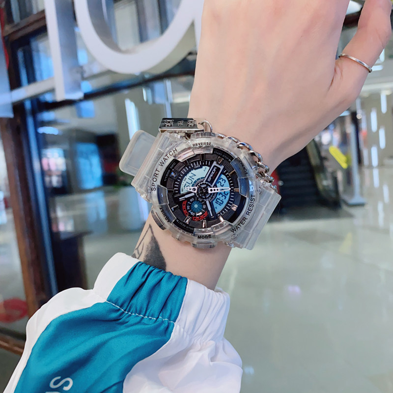 女ins风情侣十大气质电子表独角兽 范美国产腕表