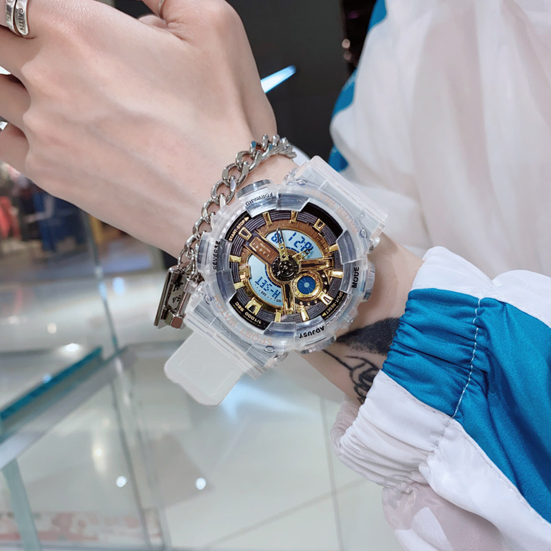 女ins风情侣十大气质电子表独角兽 范美国产腕表