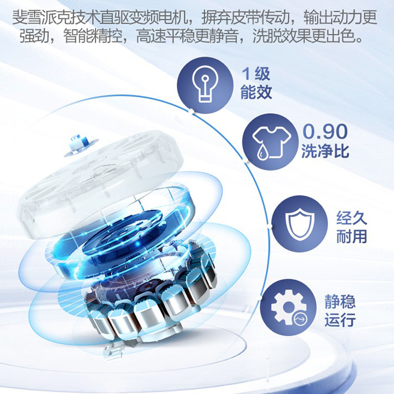 haier海尔新款xqb100-bz108洗衣机 Haier海尔新合润洗衣机