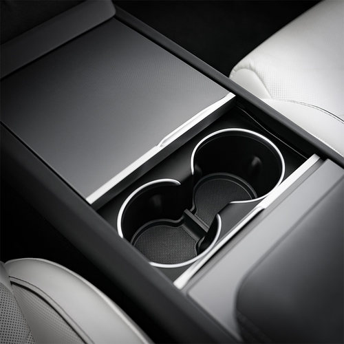 特斯拉（Tesla）官方  Model 3 车门储物垫和杯托垫 - 图3