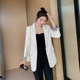 ເສື້ອຍືດຊັ້ນສູງຂອງແມ່ຍິງ blazer ແບບອັງກິດ