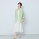Chiffon ຂະຫນາດນ້ອຍ blazer ແມ່ຍິງການອອກແບບ summer ບາງໆ 2025 ຮູບແບບໃຫມ່ຂອງຈີນແບບແຫ່ງຊາດທີ່ເຫມາະສົມກັບການປົກປ້ອງແສງແດດເທິງ