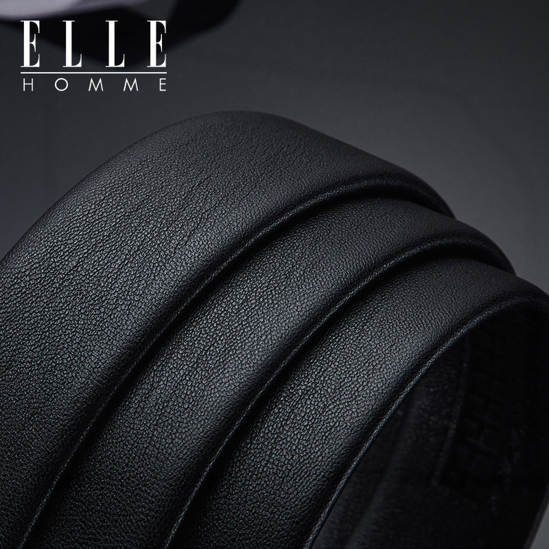 法国正品elle男士真皮自动扣潮皮带 ellehomme千乐禧腰带/皮带/腰链