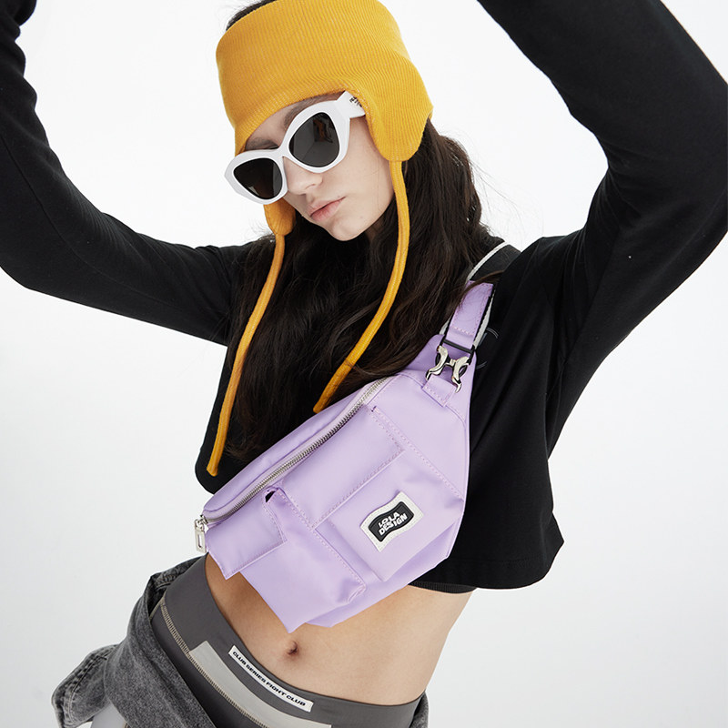 萝拉「野果」小众设计少女斜挎女胸包 萝拉女士包袋