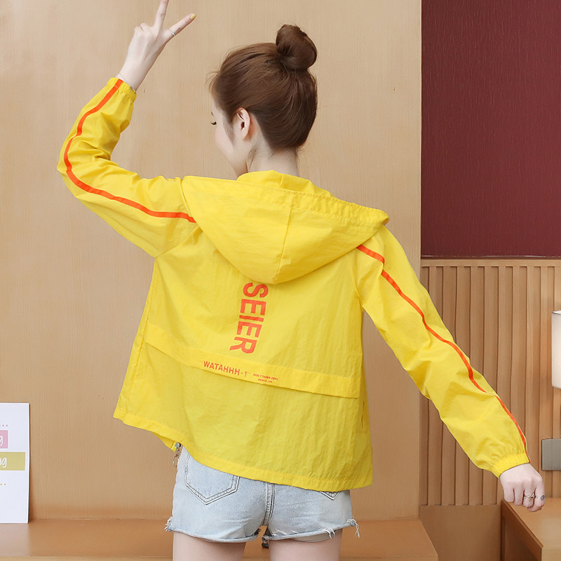 短款女士防晒衣女2020 韩蜜梵短外套