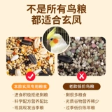 Сюанфенг попугай специальное зерно, желтая долина, просо, гана, мелкие семена дыни. Смешанное зерно, птицы, птицы и птицы корм