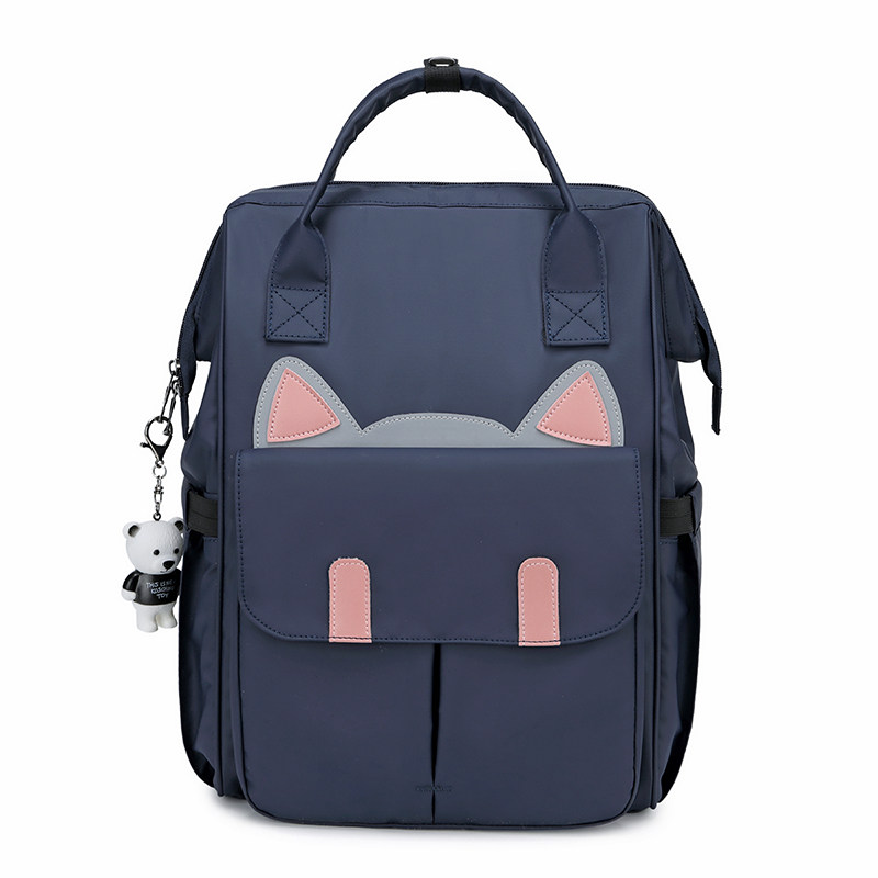 小学生初中学生女韩版高中双肩包 猴师兄双肩背包