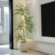 Simulated green plant nandina bamboo indoor high-end light luxury decorative ornaments high-quality bionic green plant potted fake tree