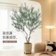 Simulated green plant olive tree high-end light luxury bionic plant living room floor-standing interior decoration ornaments large fake potted plant