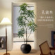Fake green plant peacock wood high-end light luxury indoor living room large floor-standing ornaments decorative tree high-quality bionic plants