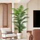 Simulated green plants and sunflower indoor sofa decoration