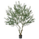 High-end light luxury simulated olive tree floor-standing potted plant