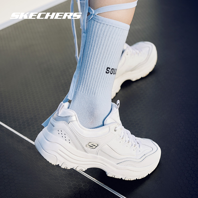 Skechers斯凯奇熊猫鞋2023女鞋夏季透气舒适休闲鞋 - 图3