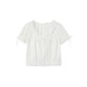 ເສື້ອ embroidered ສາມມິຕິລະດັບ pastoral flip-up